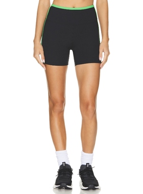 YEAR OF OURS RIBBD TRACK 机车短裤 黑色 运动复古风REVOLVE小众