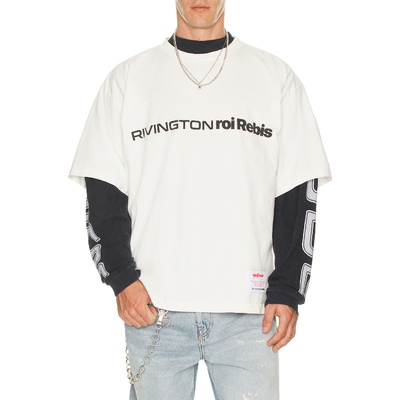 RRR123 METANOIA USO CVA T恤 白色REVOLVE小众新款