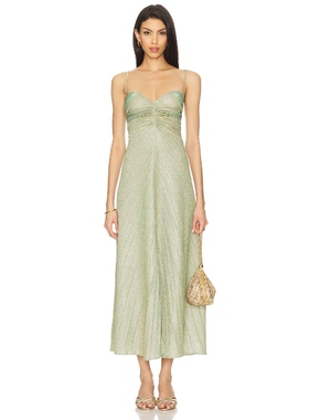 Georgia Hardinge THE RELIC 裙子 绿色REVOLVE小众新款