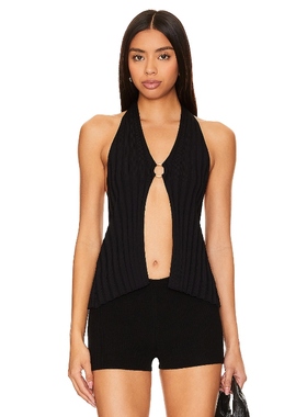 superdown ELIANA OPEN FRONT 上装REVOLVE音乐节博主同款