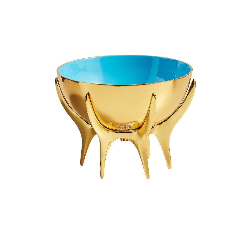 Jonathan Adler Oscar Medium Bowl 金属金色REVOLVE小众新款