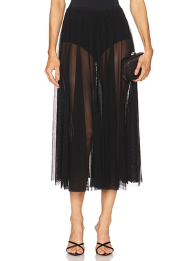 [冬季新品] Norma Kamali 诺玛卡玛丽黑色REVOLVE小众新款