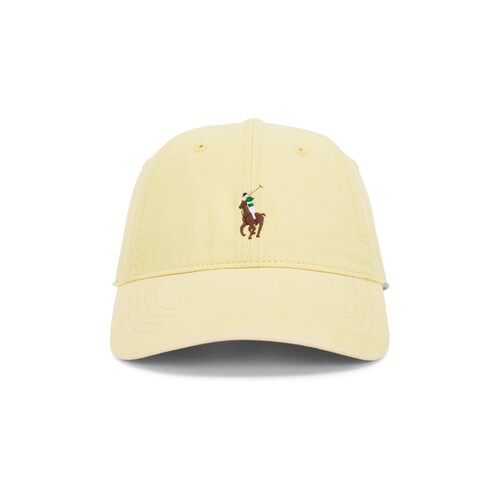 Polo Ralph Lauren 拉夫劳伦棒球帽黄色REVOLVE小众新款休闲帽子