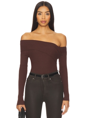 [春季新品]ASTR the Label DANIELLA 毛衣 棕色REVOLVE小春季