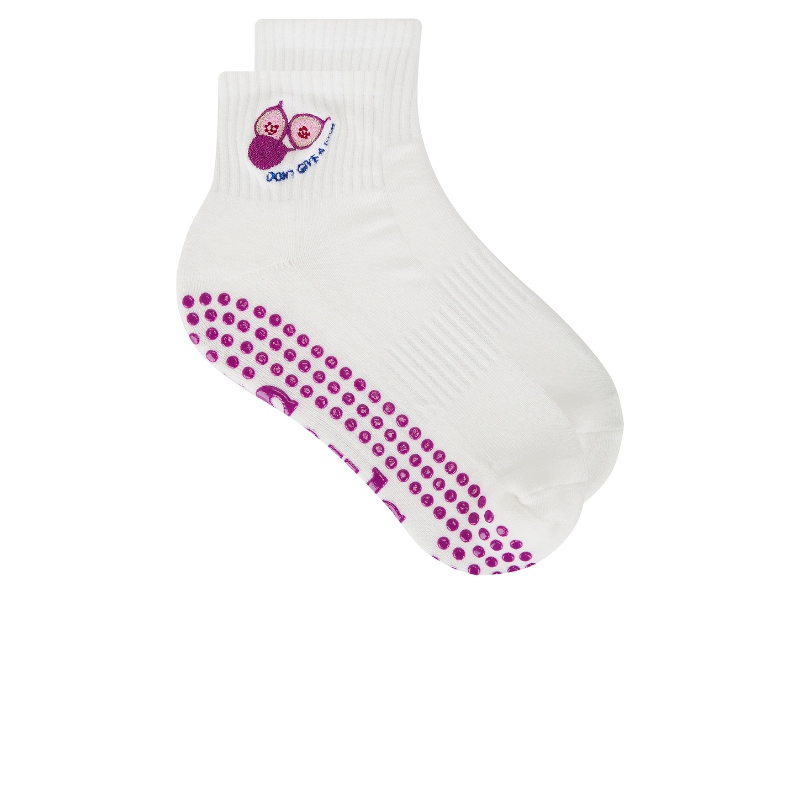 Souls. Don't Give A Fig Grip Socks 象牙白REVOLVE小众新款