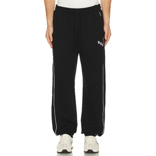 黑色REVOLVE小众新款 Raised 运动长裤 BXR Born