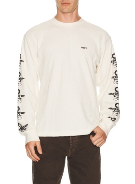 Obey EARS T恤 白色REVOLVE小众新款