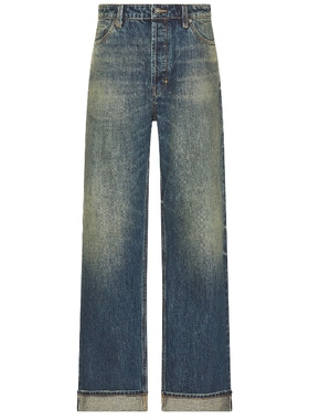 [冬季新品]NEUW RIVER 宽松的牛仔裤 蓝色REVOLVE小众