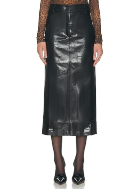 [冬季新品]The Andamane XANIA 半身裙 黑色REVOLVE小众