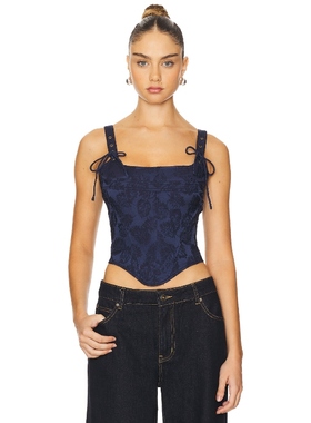 LIONESS PASSE 紧身衣 藏青色 性感辣妹REVOLVE小众