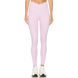 Active 运动复古风REVOLVE小众新款 粉色 打底裤 437