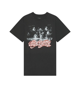 Philcos AEROSMITH SINGING TEE恤 黑色REVOLVE小众新款