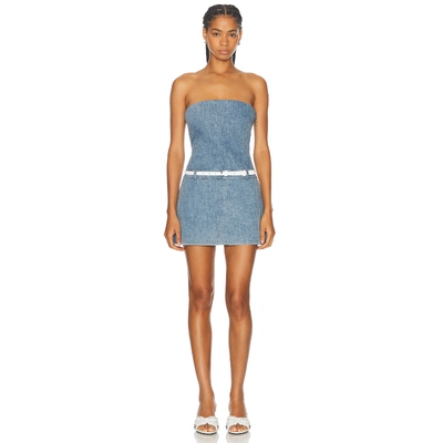 retrofete RAYNE 裙子蓝色REVOLVE小众新款