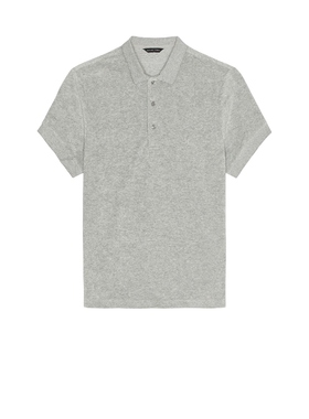 [冬季新品]Monfrere PIERCE POLO 衫 淡灰色REVOLVE小众新款