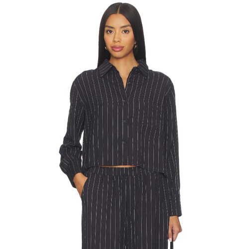 [秋冬新品]Bobi 衬衫 黑色REVOLVE小众