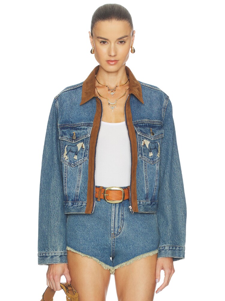 Understated Leather HORSEY 夹克 revolve小众新款