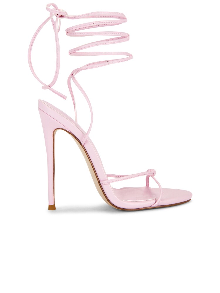 FEMME LA Athens Lace Up Heels revolve小众新款