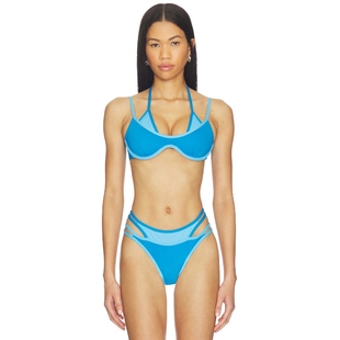 蓝色 Significant 泳装 CLEMENCE y2k辣妹风REVOLVE小众新 Other