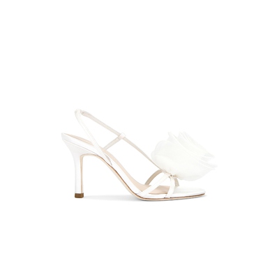 Loeffler Randall STEPH 高跟凉鞋 白色REVOLVE新款女鞋