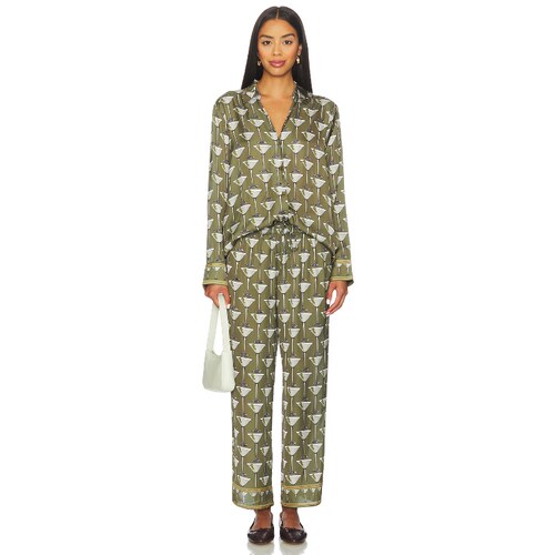 [冬季新品]Show Me Your Mumu 连身裤绿色美式休闲风REVOLVE