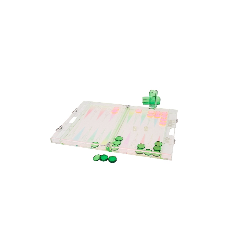 Sunnylife OMBRE LUCITE BACKGAMMON SHERBERT 游戏revolve时尚小