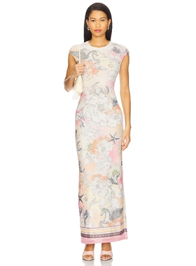 [冬季新品]AFRM CODY 裙子 白色 REVOLVE小众