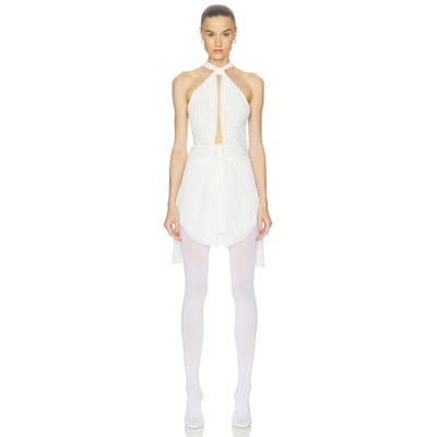 HAELO PLEATED DRAPE DRESS 裙子 26春夏新品 revolve小众新款