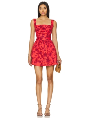 Free People MEET ME IN MAUI 裙子红色REVOLVE
