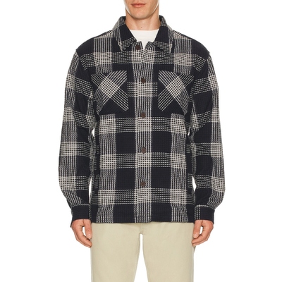 Fair Harbor RIPTIDE 衬衫式夹克 藏青色REVOLVE小众新款