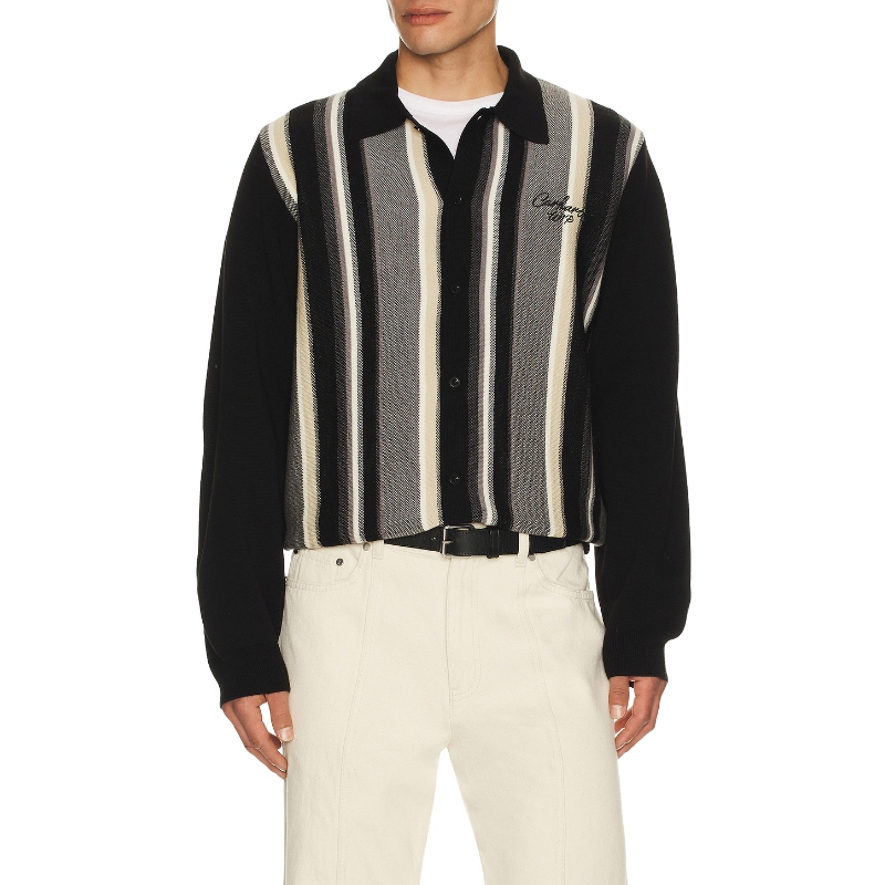 Carhartt WIP 卡哈特 开衫 黑色REVOLVE小众新款