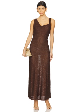 SOVERE 长裙 棕色REVOLVE