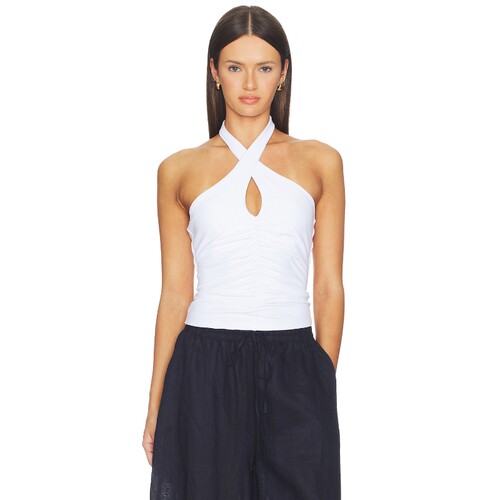 Susana Monaco Cross Front Gathered Top 26春夏新品 revolve小