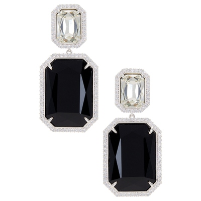 retrofete Cora Gemstone Earring 黑色REVOLVE小众