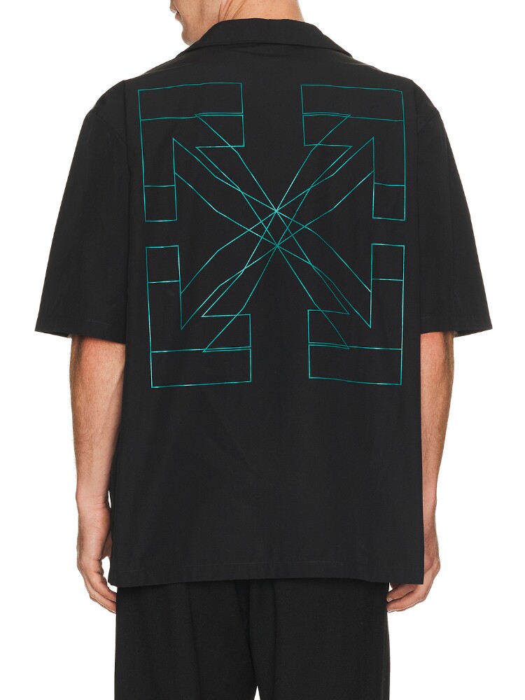 OFF-WHITE DOUBLE ARROW 保龄球衬衫 26夏季新品 revolve小众新款