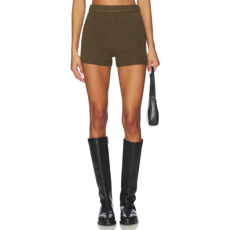 [冬季新品]Nakedvice OSCAR 短裤 橄榄色 美式休闲风REVOLVE小众