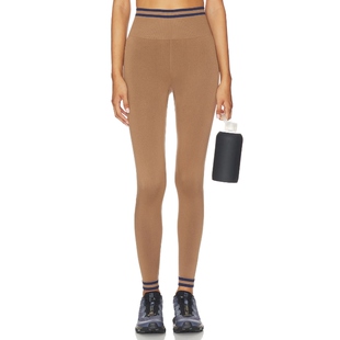 THE UPSIDE 长裤 棕色 美式休闲风REVOLVE小众新款