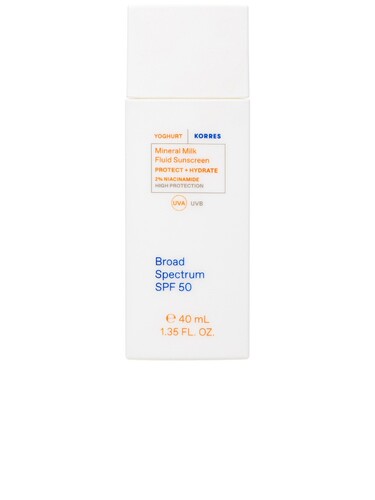 Korres MINERAL MILK 面部防晒霜 SPF 50 revolve小众新款