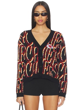 The Wild Collective CHIEFS 短开衫 黑色、红色REVOLVE小众新款