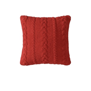 [春节穿搭]Sunday Citizen Braided Throw Pillow红色抱枕REVOLVE