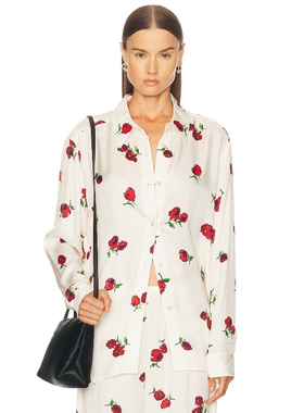 KHAITE ARGO 上装 奶油色REVOLVE小众新款