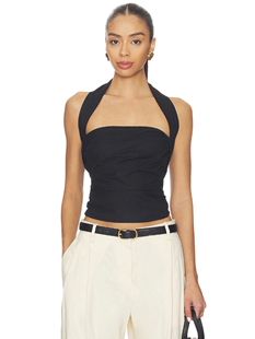 SNDYS ROMI 挂脖上衣 revolve小众新款 黑色