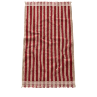 PEMBROKE STRIPE HAND Piglet 毛巾 Bed TOWEL 红色REVOLVE小