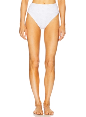BEACH RIOT HAZEL 比基尼泳裤 白色REVOLVE小众新款
