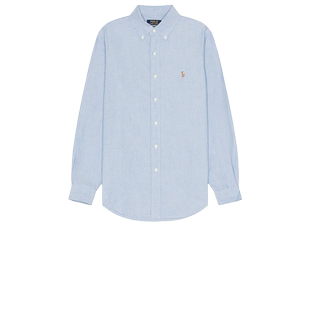 Polo Ralph Lauren拉夫劳伦衬衫蓝色REVOLVE新款男衬衣