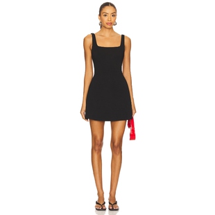 SNDYS 新品 OLIVE 裙子 REVOLVE小众 黑色 春季