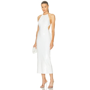 The New Arrivals by Ilkyaz Ozel CINDY 裙子 白色 REVOLVE小众