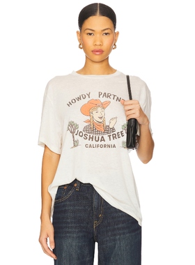 [春季新品]RE/DONE JOSHUA TREE T恤 白色辣妹风 REVOLVE小众新款