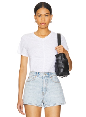 LNA FLORE T恤 白色REVOLVE小众新款