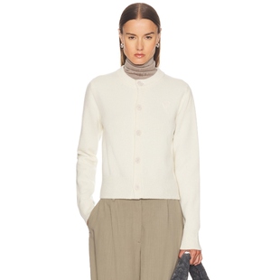 奶油色REVOLVE小众新款 开衫 Paris AMI