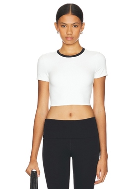 Splits59 AIRWEIGHT 短款上装 白色 y2k辣妹风REVOLVE小众新款